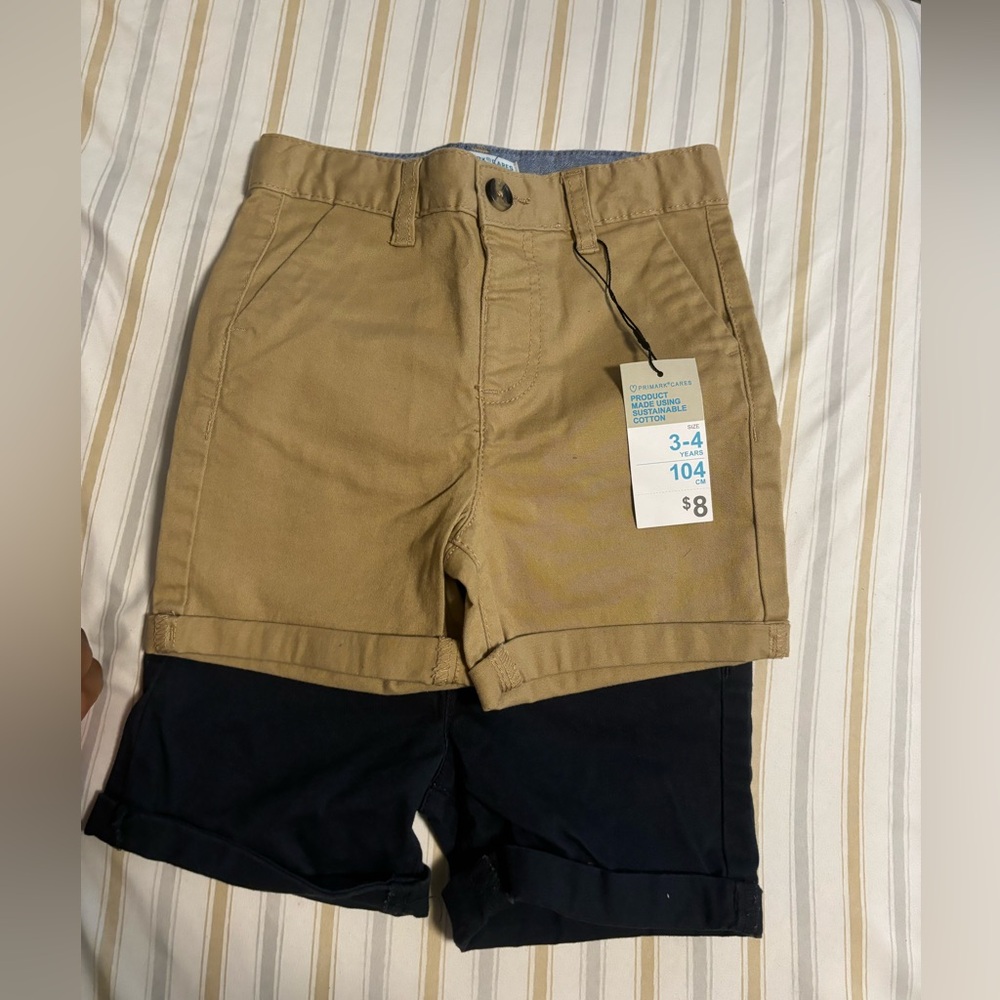 Primark toddler boys shorts size 3-4